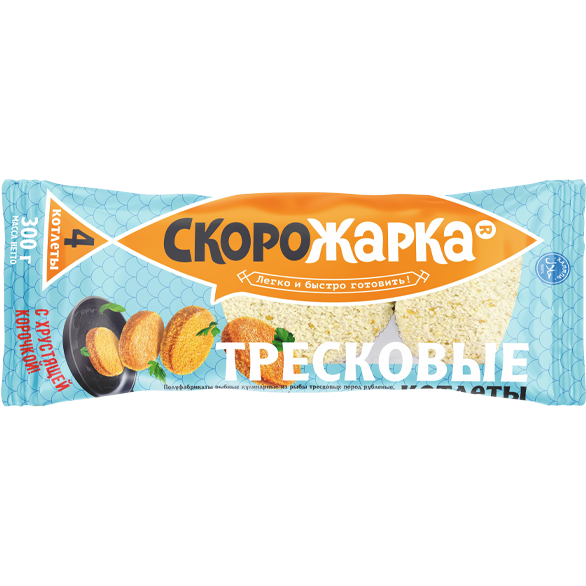 "SKOROJARKA" cod fish patties "SKOROJARKA" cod fish patties